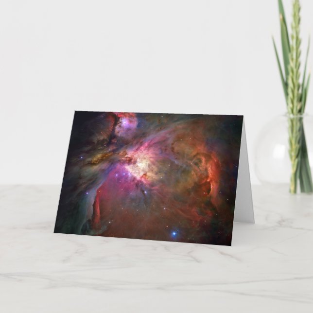Orion Nebula Hubble Space Card (Front)