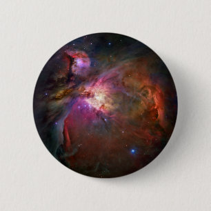 Orion Nebula (Hubble Telescope) 6 Cm Round Badge