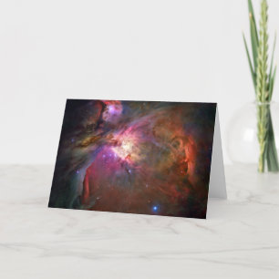 Orion Nebula (Hubble Telescope) Card