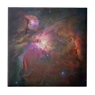 Orion Nebula Hubble telescope space universe cosmo Ceramic Tile