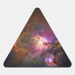 Orion Nebula (Hubble Telescope) Triangle Sticker