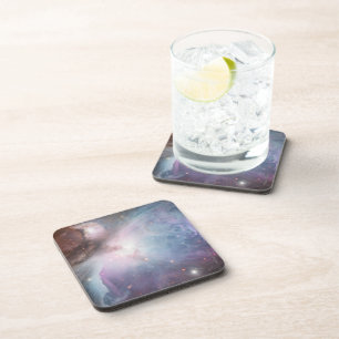 Orion Nebula Messier 78 Pastel Space Photo Coaster