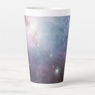 Orion Nebula Messier 78 Pastel Space Photo Latte Mug