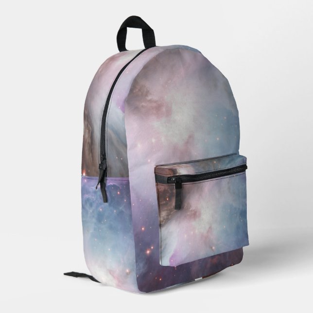 Orion Nebula Messier 78 Pastel Space Photo Printed Backpack (Back Corner Left)