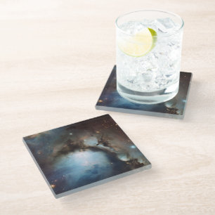 Orion Nebula Messier 78 Real Space Photo Glass Coaster