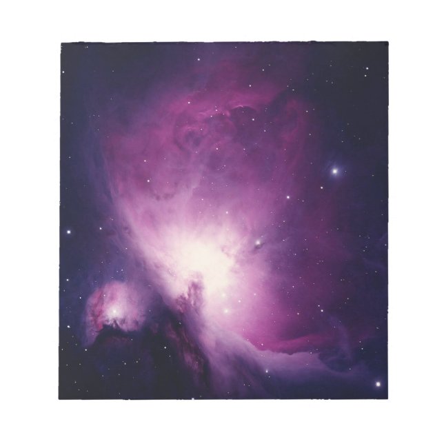 orion-nebula of MILKY WAY GALAXY Notepad (Front)