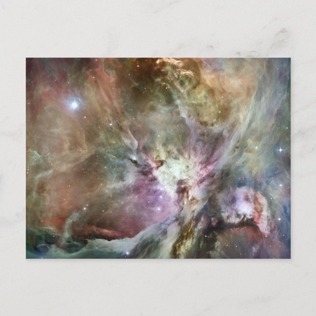 Orion Nebula Pastels Postcard (Front)