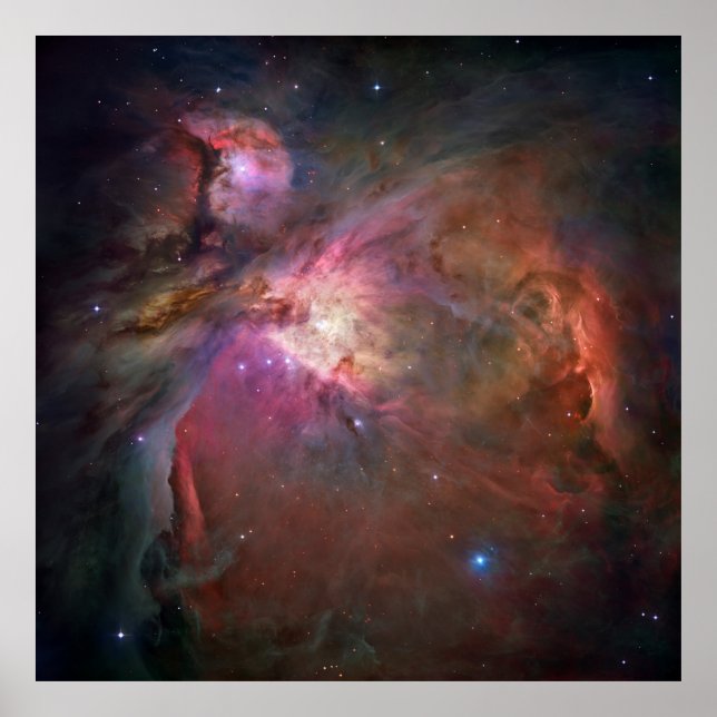 Orion Nebula Poster (Front)