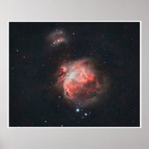 Orion Nebula Poster Deep Space Wall Art