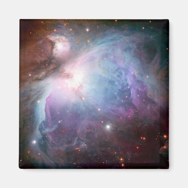 Orion Nebula Purple Space Magnet (Front)