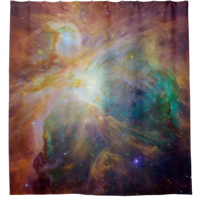 Orion Nebula Shower Curtain (Front)