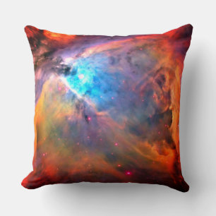 Orion Nebula Space Galaxy high contrast Cushion