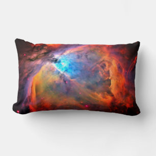 Orion Nebula Space Galaxy high contrast Lumbar Cushion