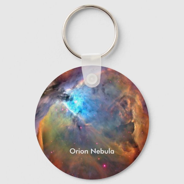 Orion Nebula Space Galaxy Key Ring (Front)