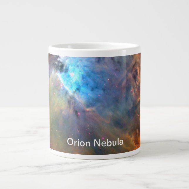 Orion Nebula Space Galaxy Large Coffee Mug (Front)