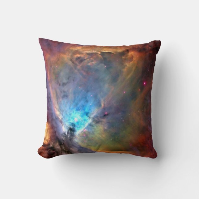 Orion Nebula Space Galaxy low contrast Cushion (Front)