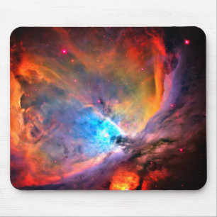 Orion Nebula Space Galaxy low contrast Mouse Pad