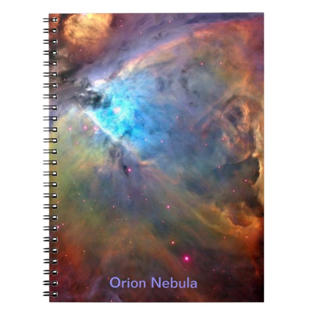 Orion Nebula Space Galaxy Notebook (Front)
