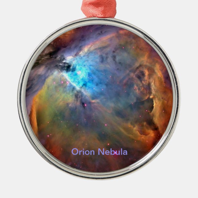 Orion Nebula Space Galaxy Ornament (Front)