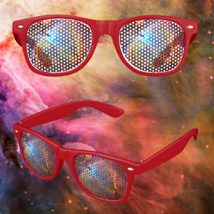 Orion Nebula Space Galaxy Retro Sunglasses