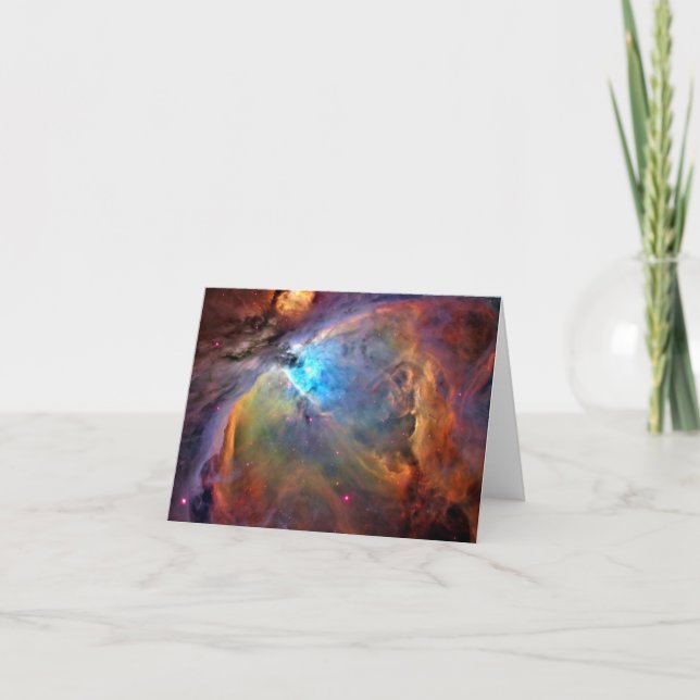Orion Nebula Space Note Card (Front)