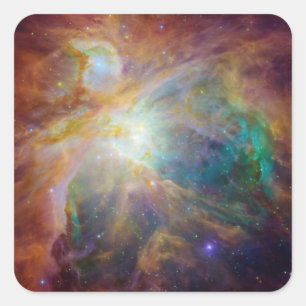 Orion Nebula Stars Composite Square Sticker