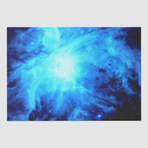 Orion Nebula Vibrant Blue Tissue Paper
