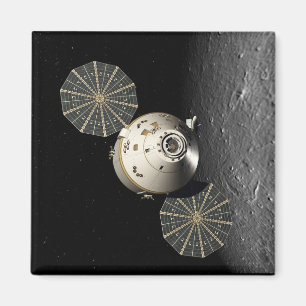 Orion Spacecraft in Lunar Orbit Magnet