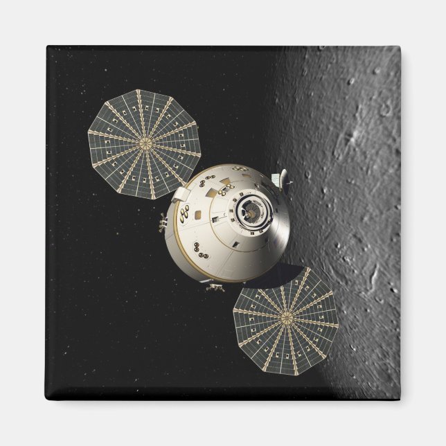 Orion Spacecraft in Lunar Orbit Magnet (Front)
