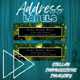 Orionis Dance Return Address Label