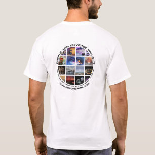 Orion's Arm White 2-sided Round Logo T-shirt