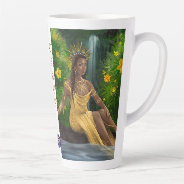Orisha Oshun Latte Mug (Right)