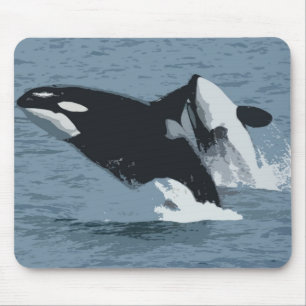 Orka Whale Mouse Pad