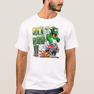 Ork'n Around Monster Hot Rod Cartoon Shirt