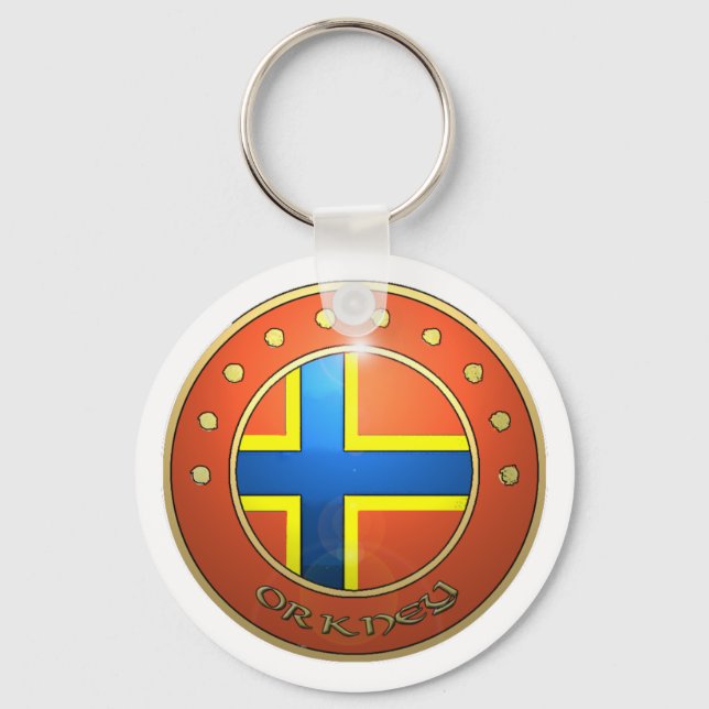 Orkney Flag Key Ring (Front)