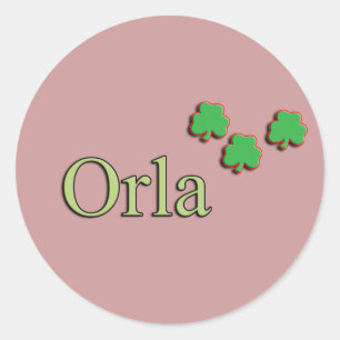 Orla Custom Name Stickers