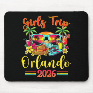 Orlando Beach Florida Summer Vibes Sunset Girls Mouse Pad