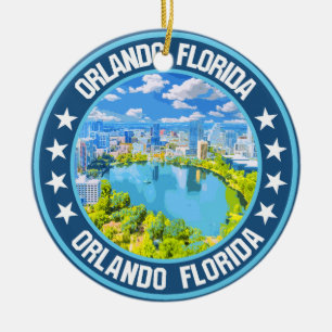 Orlando ceramic ornament