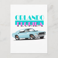 Orlando Florida 80s poster