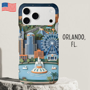 Orlando Florida America Layered Paper Art Diorama