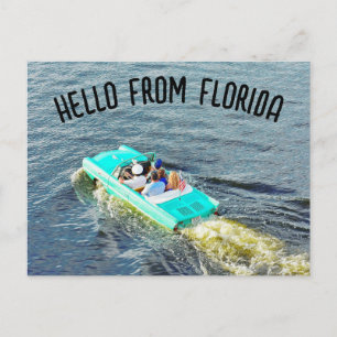 ORLANDO. FLORIDA AMPHIBIOUS CAR POSTCARDS