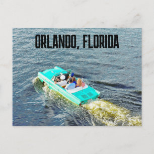 ORLANDO. FLORIDA AMPHICAR BOAT TAXI POSTCARDS