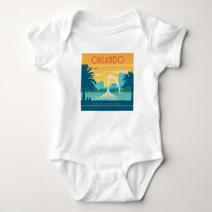 Orlando Florida Baby Bodysuit