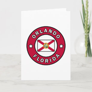 Orlando Florida Card
