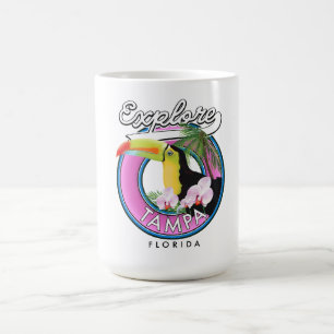 Orlando Florida Explore retro logo. Coffee Mug