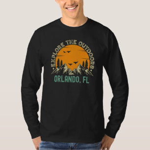 Orlando, Florida - Explore The Outdoors Premium T-Shirt