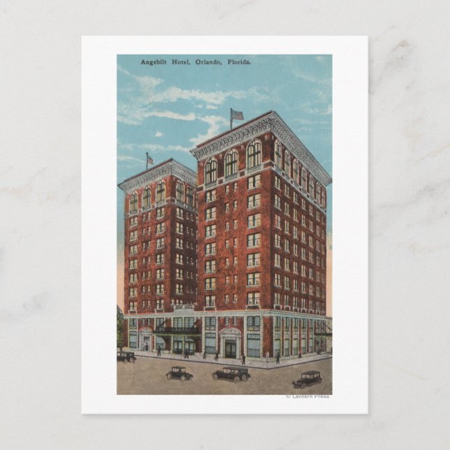 Orlando, Florida - Exterior View of Angebilt Postcard (Front)