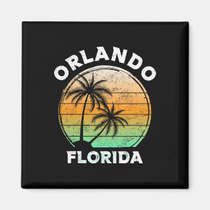 Orlando Florida Fl Miami Vibes Beach Sunshine Stat Magnet
