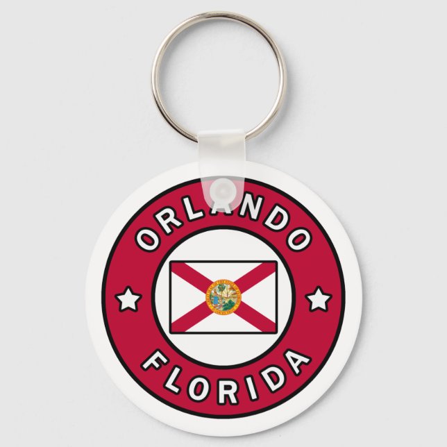 Orlando Florida Key Ring (Front)