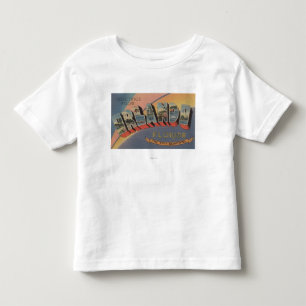 Orlando, Florida - Large Letter Scenes 2 Toddler T-Shirt